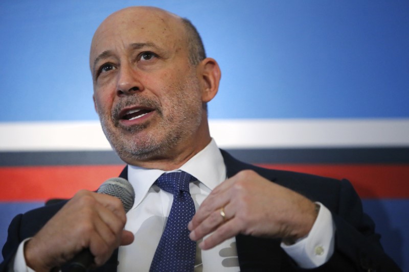 © Reuters. Goldman Sachs Group, Inc. Chairman and CEO Blankfein participates in a panel discussion during the White House Summit on Working Families in Washington