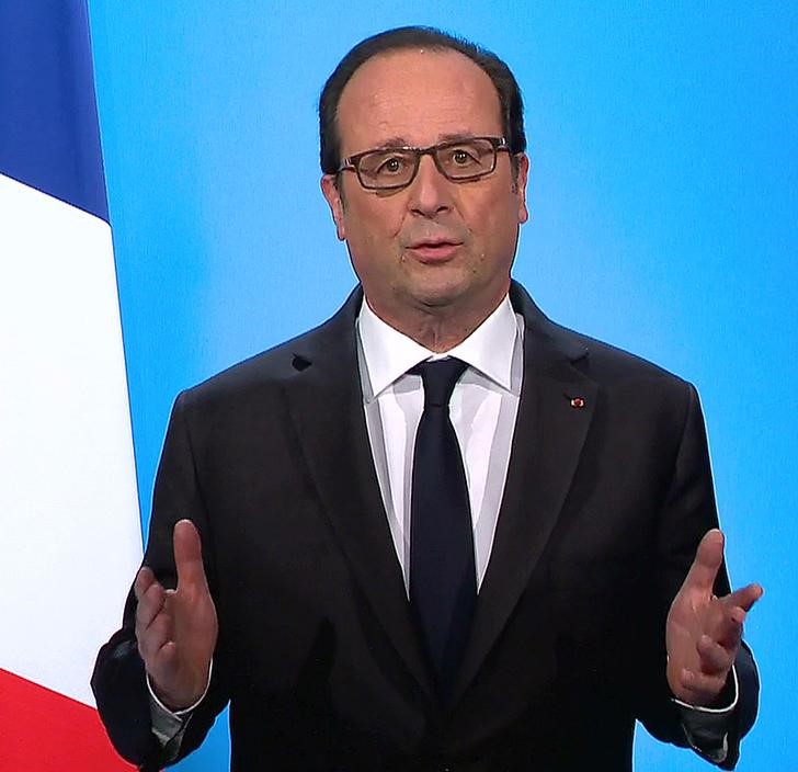 © Reuters. Hollande anuncia que no será candidato a la reelección