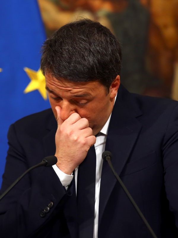 © Reuters. Il premier Matteo Renzi