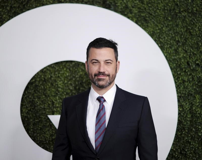 © Reuters. El humorista Jimmy Kimmel presentará los premios Oscar de 2017