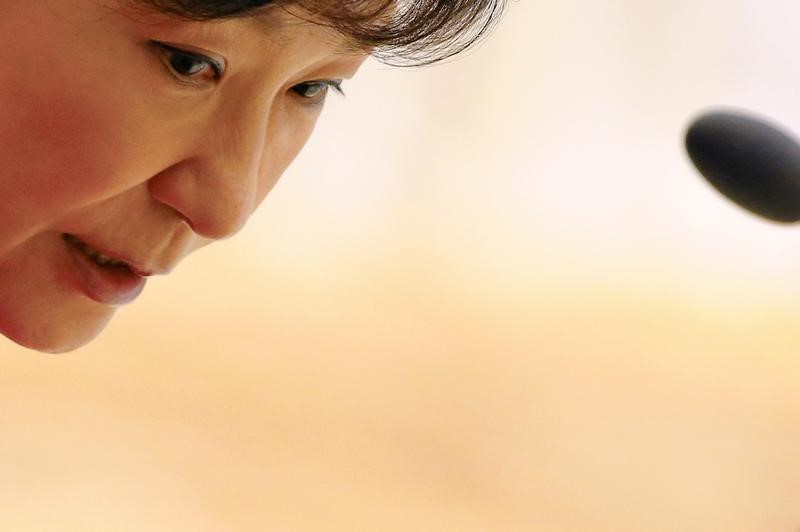 © Reuters. مسؤول حزبي: رئيسة كوريا الجنوبية ستقبل نتيجة التصويت على مساءلتها