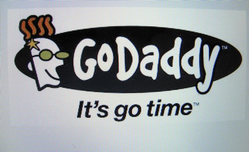 © Reuters. The GoDaddy inc. logo is shown on a computer screen in this illustration photo in Encinitas California
