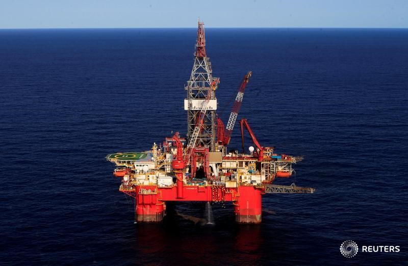 © Reuters. Глубоководная нефтяная платформа в Мексиканском заливе у побережья Мексики