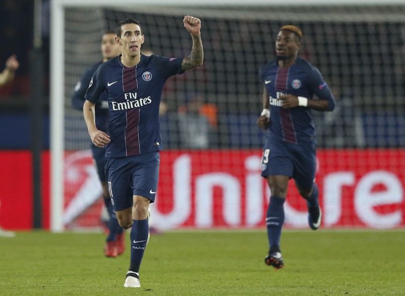 © Reuters. Football Soccer - Paris St Germain v  PFC Ludogorets - UEFA Champions League Group A - Parc des Princers, Paris