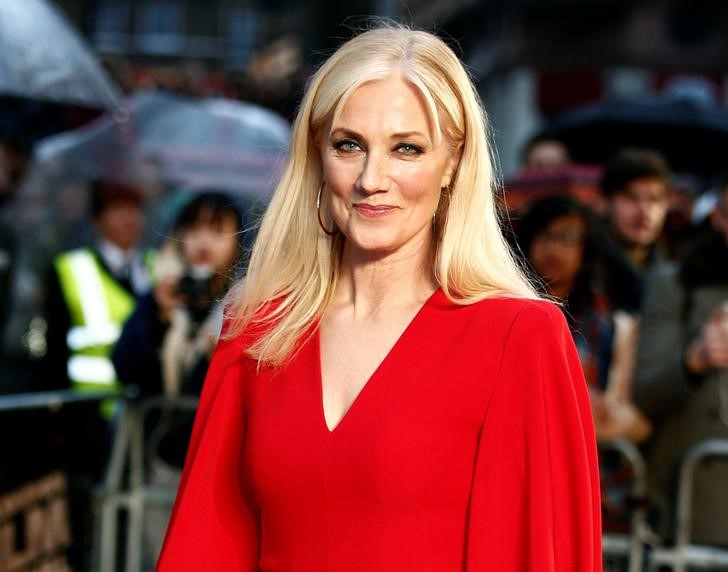 © Reuters. Joely Richardson, que está em "Fallen", posa em Londres