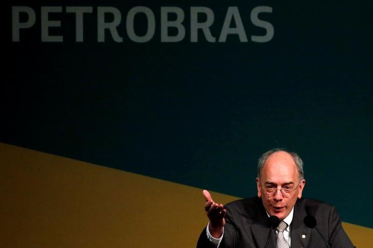 © Reuters. Presidente da Petrobras, Pedro Parente, durante evento no Rio de Janeiro