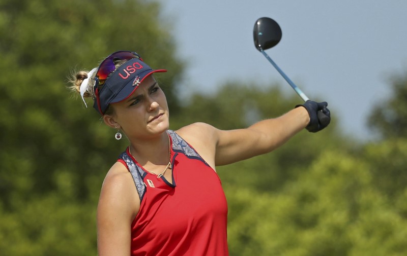 © Reuters. Golf - Women's Individual Stroke Play