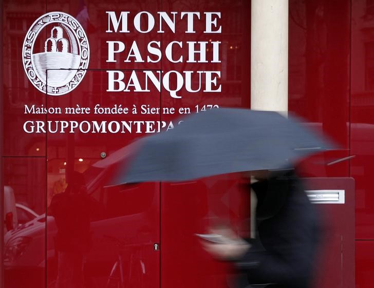 © Reuters. El BCE rechaza petición de banco Monte Paschi de más tiempo para obtener capital