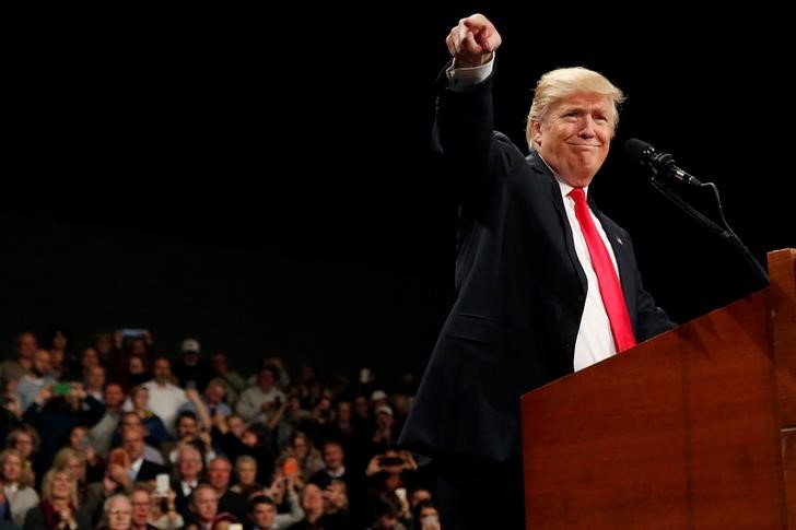 © Reuters. Donald Trump durante evento em Iowa