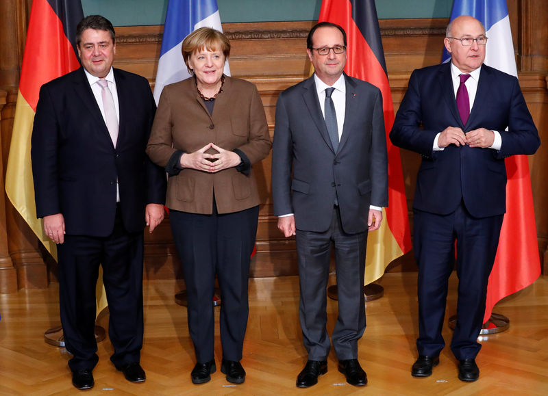 © Reuters. Alemania y Francia planean un fondo para 'start-ups' en una ofensiva digital