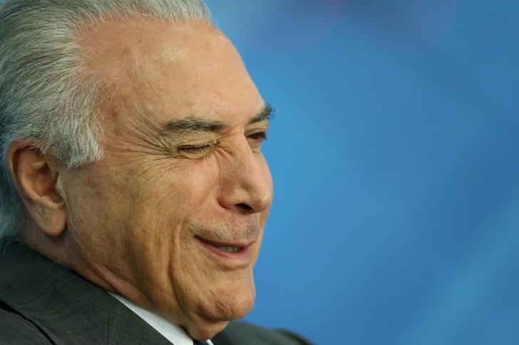 © Reuters. Presidente Michel Temer