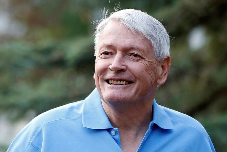 © Reuters. Chairman of Liberty Media John Malone attends the Allen & Co Media Conference in Sun Valley, Idaho