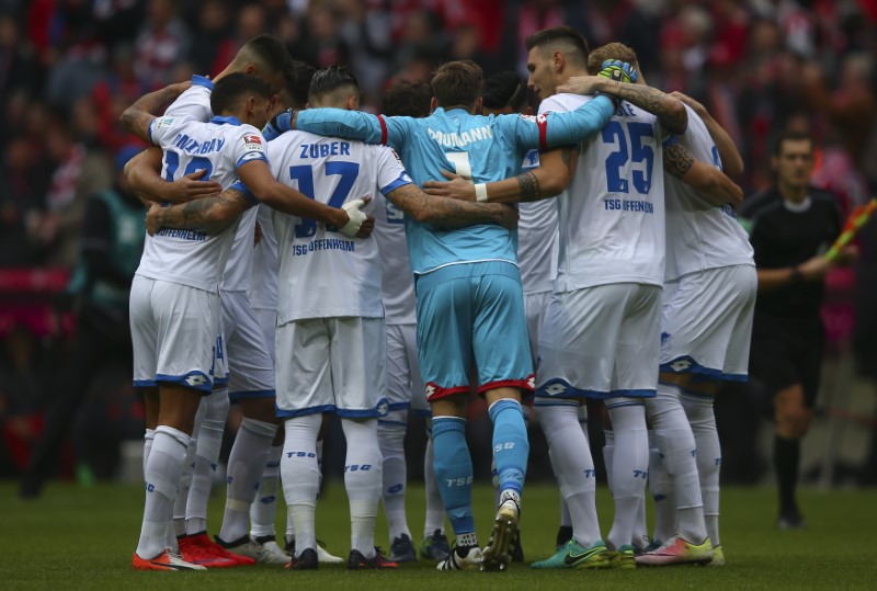 © Reuters. Football Soccer - Bayern Munich v TSG Hoffenheim