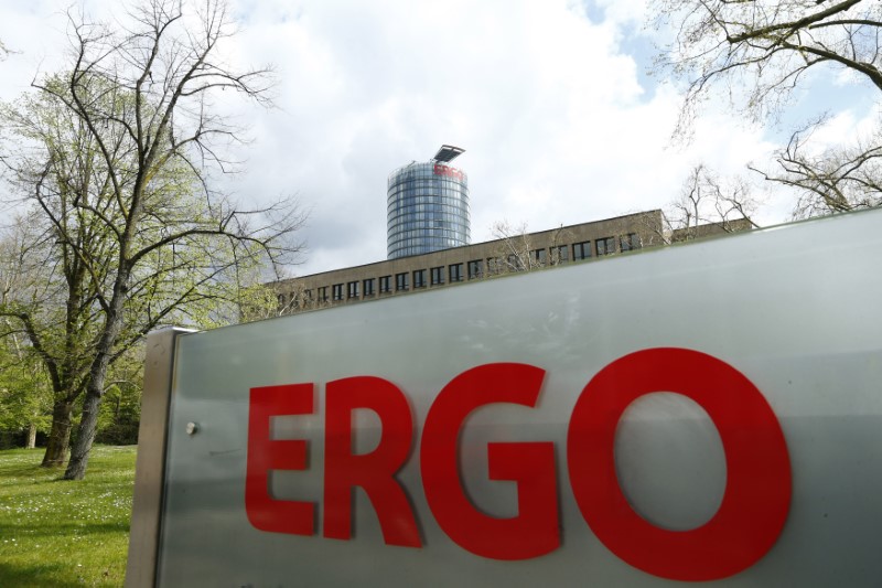 © Reuters. The headquarters of insurer ERGO Group is pictured in Duesseldorf
