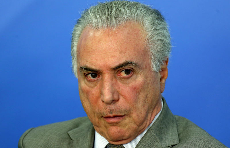 © Reuters. Presidente Michel Temer durante evento em Brasília