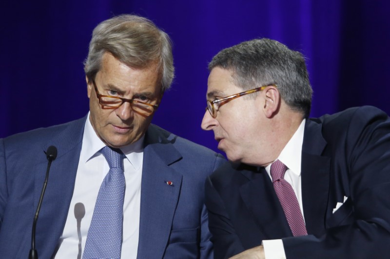 © Reuters. El CEO de Vivendi dice que la operación sobre Mediaset no es hostil