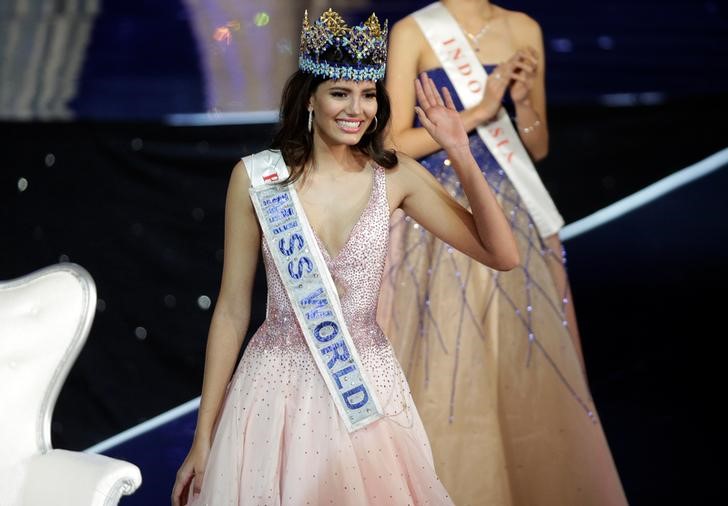 © Reuters. Miss Mundo 2016, Stephanie Del Valle