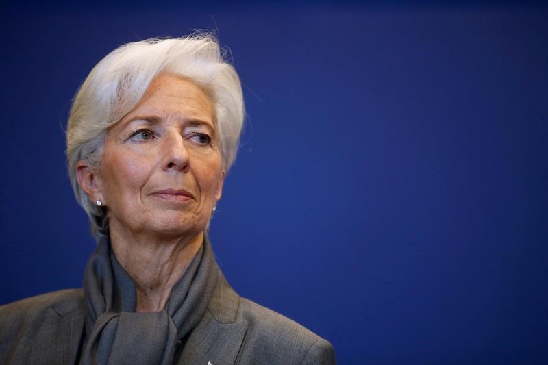 © Reuters. Lagarde mantiene su cargo en el FMI pese a ser declarada culpable en Francia