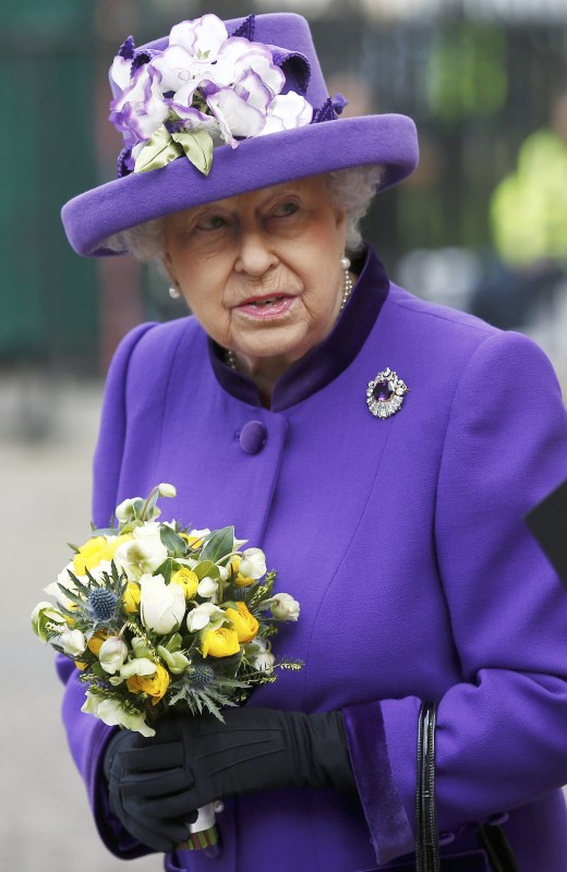 © Reuters. Rainha britânica Elizabeth durante evento em Londres