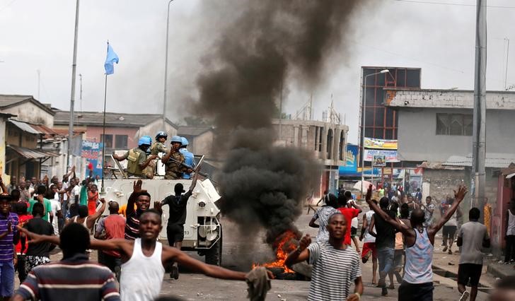© Reuters. الأمم المتحدة لديها تقارير "مؤكدة" عن مقتل 20 مدنيا في عاصمة الكونجو