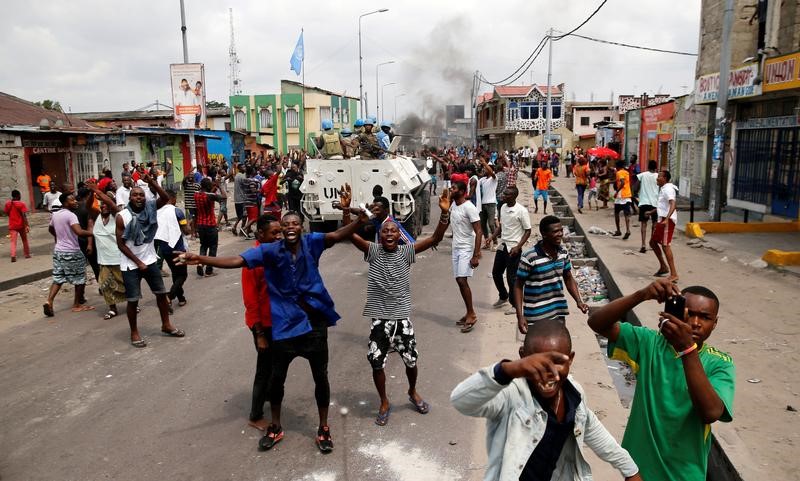 © Reuters. منظمة: قوات الأمن في الكونجو قتلت نحو 34 خلال احتجاجات ضد كابيلا
