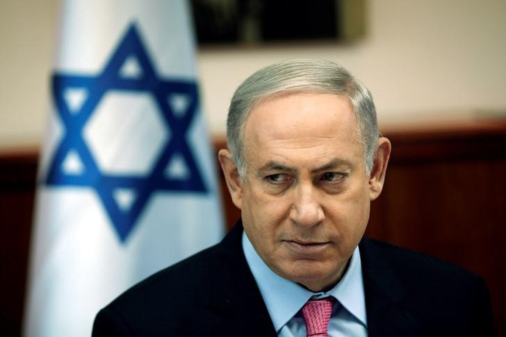 © Reuters. Primeiro-ministro israelense, Benjamin Netanyahu