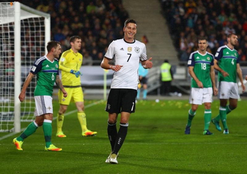 © Reuters. Germany v Northern Ireland - 2018 World Cup Qualifying European Zone - Group C