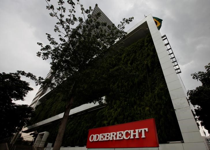 © Reuters. The headquarters of Odebrecht SA are pictured in Sao Paulo