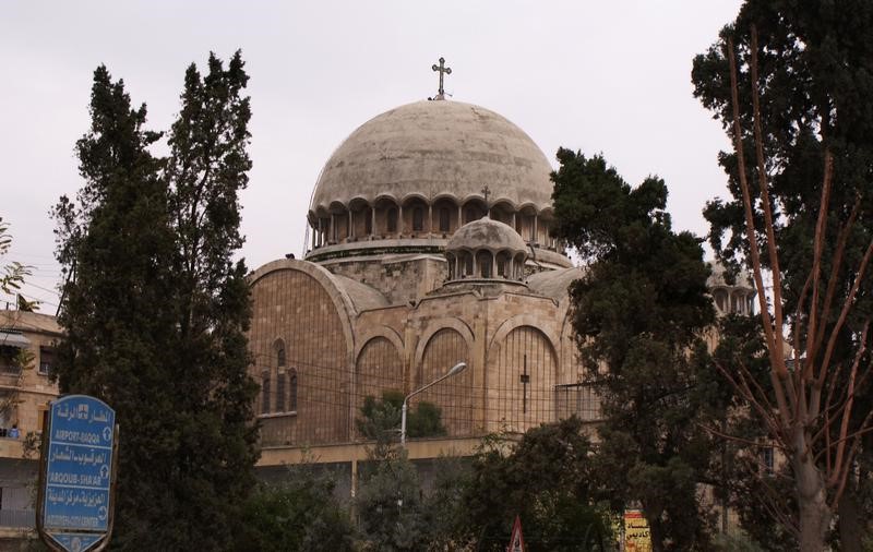 © Reuters. تحقيق- مسيحيو حلب يحتفلون بالميلاد للمرة الأولى منذ خمسة أعوام