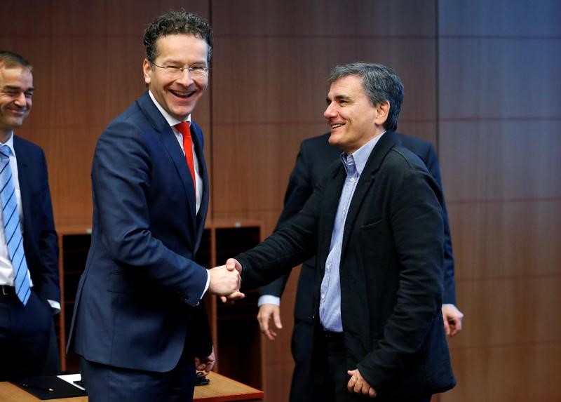 © Reuters. Jefe de Eurogrupo dice pueden reanudarse negociaciones para alivio de deuda griega
