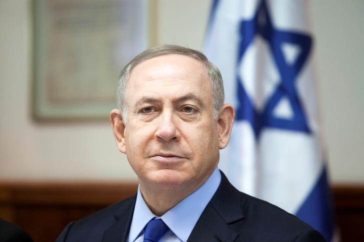 © Reuters. Primeiro-ministro de Israel, Benjamin Netanyahu