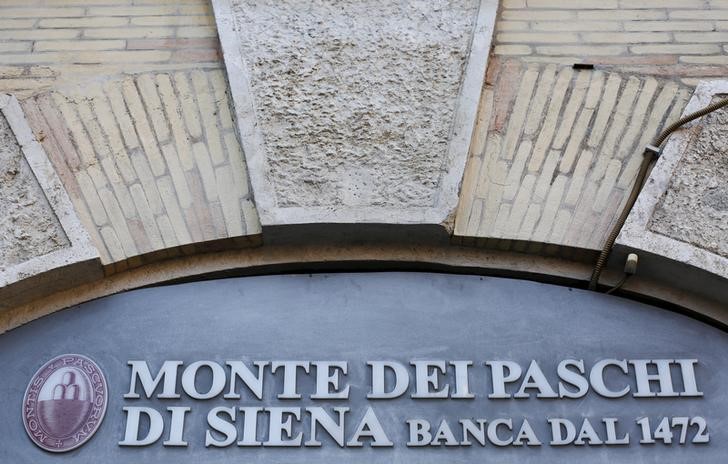 © Reuters. ROME DEVRAIT APPORTER 6,5 MILLIARDS D'EUROS À MONTE DEI PASCHI