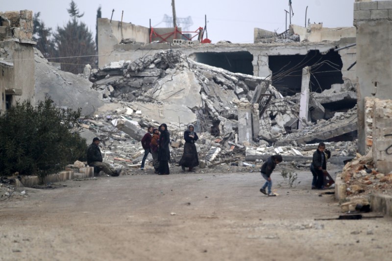 © Reuters. تحليل-روسيا وتركيا وإيران تتطلع إلى تقسيم سوريا إلى مناطق نفوذ