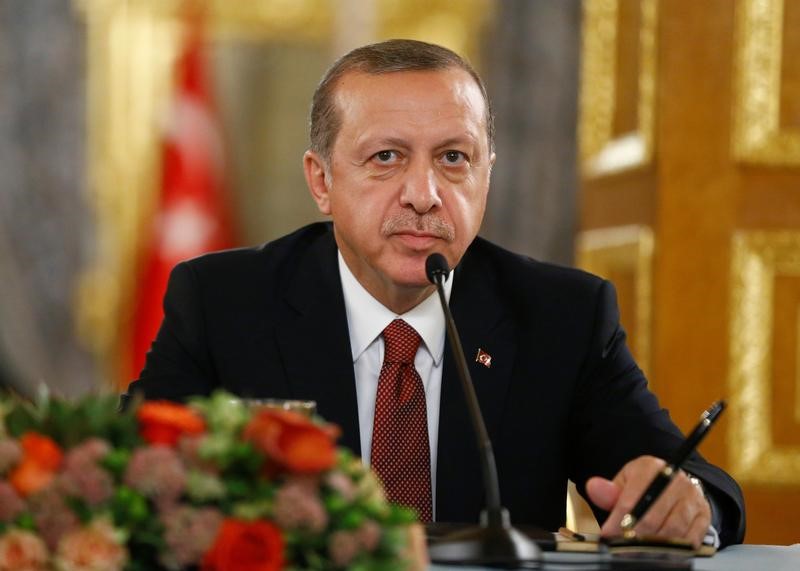© Reuters. إردوغان يقول لا ينبغي إهدار فرصة وقف إطلاق النار في سوريا