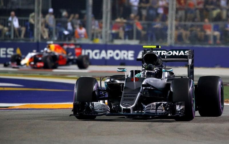 © Reuters. Formula One - Singapore Grand Prix