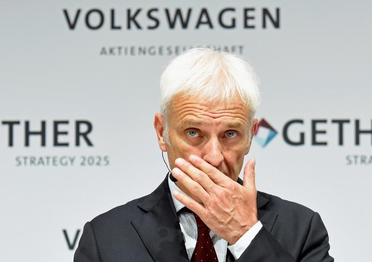 © Reuters. Volkswagen afronta una demanda de inversores de EEUU en el escándalo de emisiones