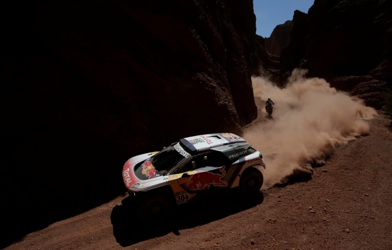 © Reuters. Dakar Rally - 2017 Paraguay-Bolivia-Argentina Dakar rally - 39th Dakar Edition - Third stage from San Miguel de Tucuman to San Salvador de Jujuy, Argentina