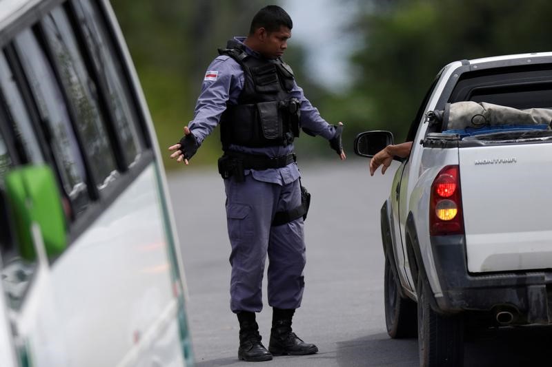 © Reuters. مقتل 33 على الأقل في شغب جديد بسجن في البرازيل