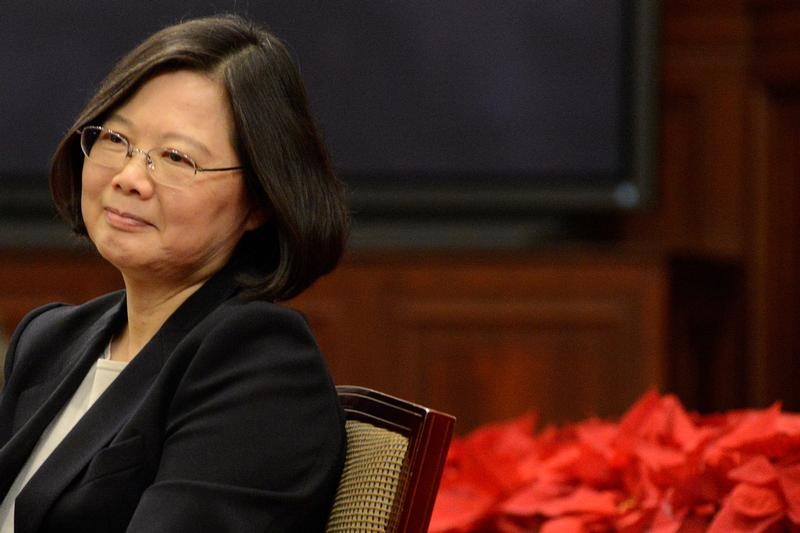 © Reuters. الصين تعارض بشدة تواصل قيادة تايوان مع مسؤولين أمريكيين