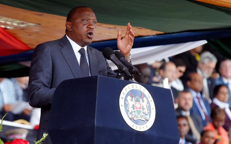 © Reuters. الرئيس الكيني يوقع تعديلات قانون الانتخابات رغم مخاوف المعارضة من التزوير