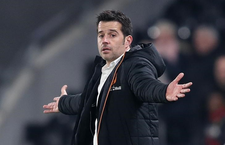 © Reuters. Hull City manager Marco Silva