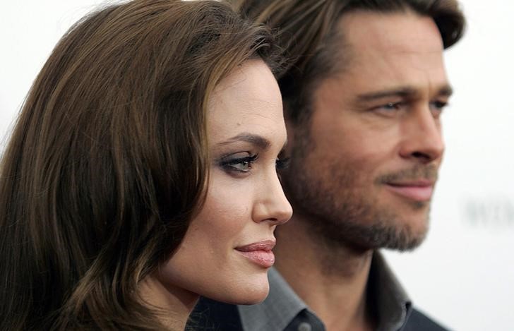 © Reuters. Angelina Jolie e Brad Pitt