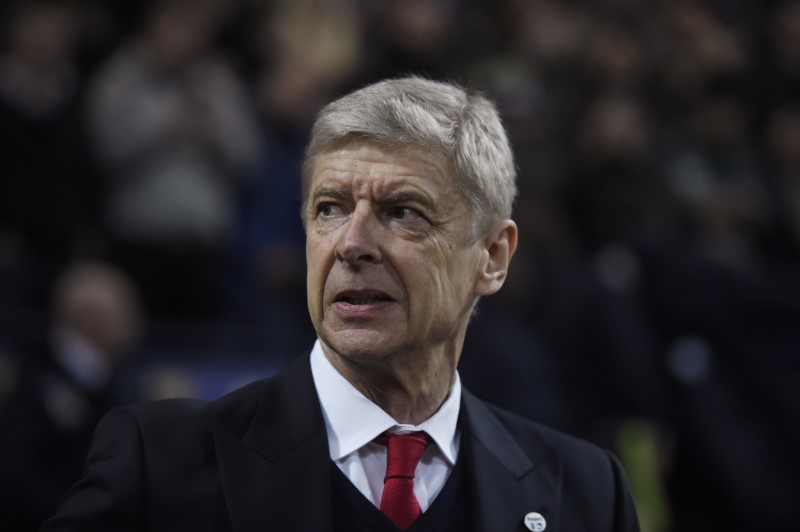 © Reuters. Arsenal manager Arsene Wenger before the match