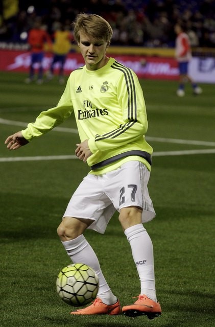 © Reuters. El Real Madrid cede a Odegaard al Heerenveen