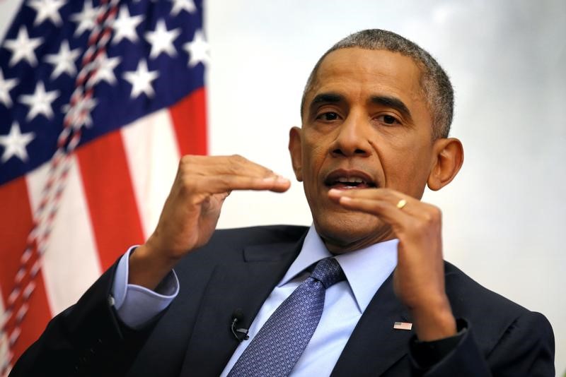 © Reuters. أوباما يقول المستوطنات الإسرائيلية تجعل حل الدولتين شبه مستحيل