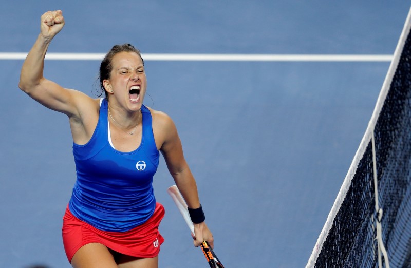 © Reuters. Tennis- Fed Cup 2016 Final