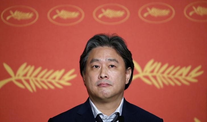 © Reuters. Diretor Park Chan-Wook durante evento em Cannes