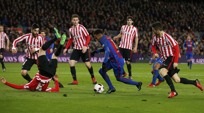 © Reuters. Football Soccer - Barcelona v Athletic Bilbao - Spanish King's Cup