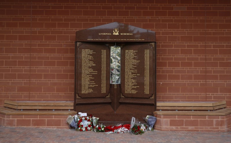 © Reuters. Liverpool - Official opening of redeveloped main stand at Anfield