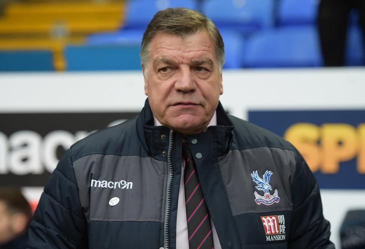 © Reuters. Crystal Palace manager Sam Allardyce